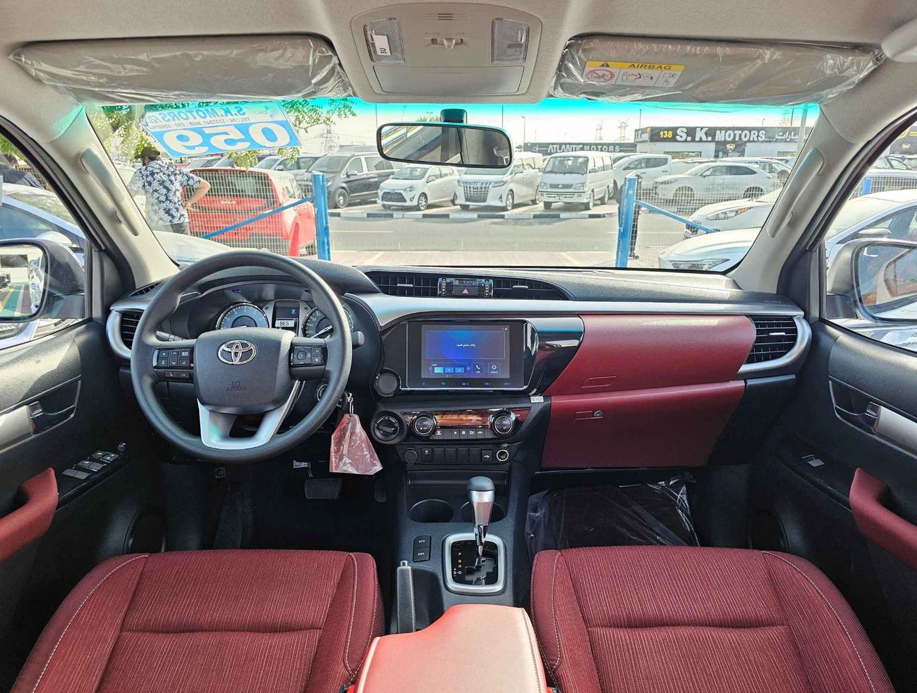 Toyota Hilux A/T, 2.7L PETROL, DVD + CAMERA, AUTO A/C, 4WD (CODE # HPDWAM2)