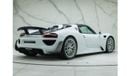 Porsche 918 Spyder 4.6 LEFT HAND DRIVE