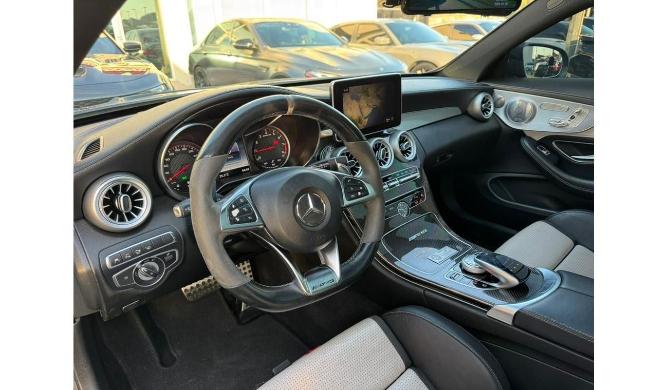 مرسيدس بنز C 63 AMG MERCEDES BENZ AMG C63S 2017 COUPE GCC FULL OPTION PERFECT CONDITION