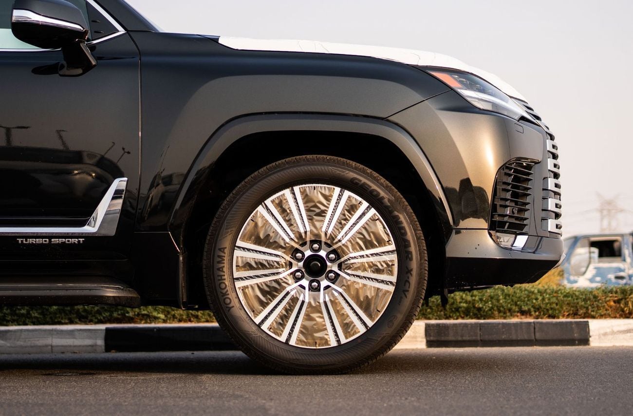 لكزس LX 600 SIGNATURE 2026 Lexus LX600 Turbo sport 3.5L Twin-Turbo AT Petrol (Black-red)