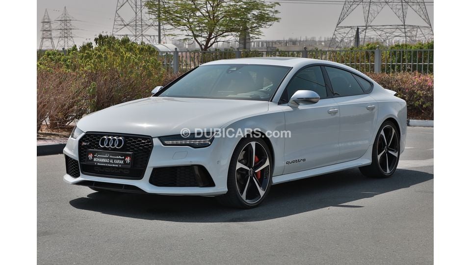 Audi rs7 white