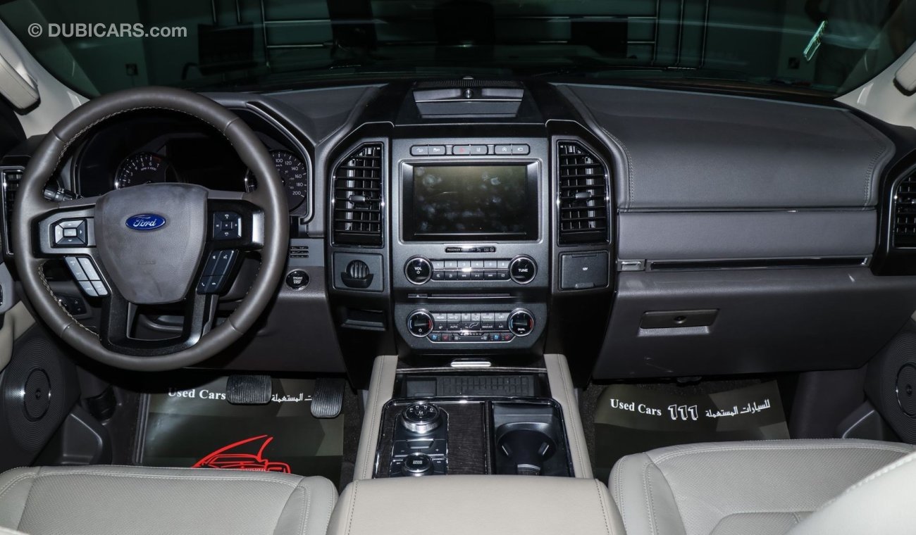 فورد إكسبيديشن Limited MX 4*4 / 3.5L –V6 / 7 – Passenger / 10-SPD Auto Transmission