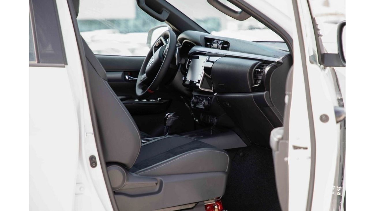 Toyota Hilux 2023 Toyota Hilux 4.0 GR-Sport - White Pearl Inside Black | Export Only