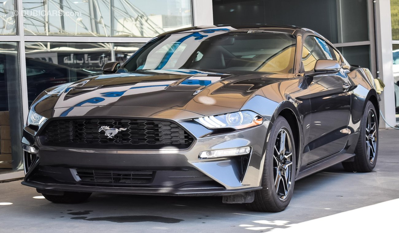 Ford Mustang 2019 Ecoboost, 2.3L GCC, 0km w/ 3Yrs or 100K km WTY + 60K km SERV at Al Tayer