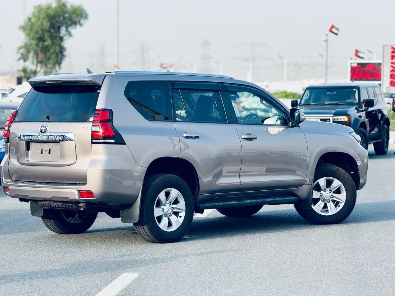 تويوتا برادو Toyota Prado RHD Diesel year 2019 automatic brown colour
