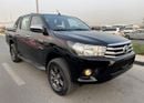 تويوتا هيلوكس GLX 2021 2.7 ENGINE 4 CYLINDER BLACK COLOR INSIDE BLACK AND RED GCC SPECS VERY GOOD CONDITION