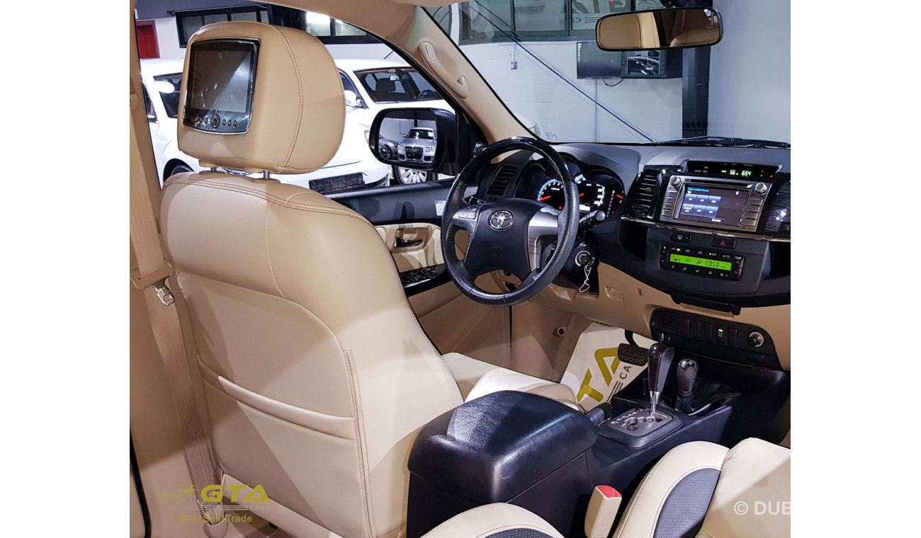 تويوتا فورتونر 2015 Toyota Fortuner TRD, Full Service History, Warranty, Original paint, GCC