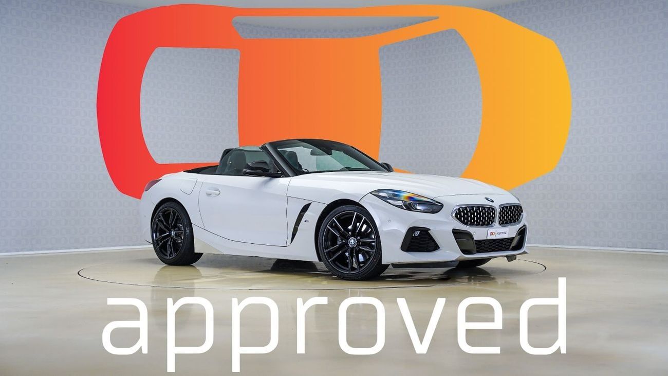 BMW Z4 sDrive 20i 2.0L | AED 2,195, PM | Up to 3 Years Warranty Unlimited | GCC