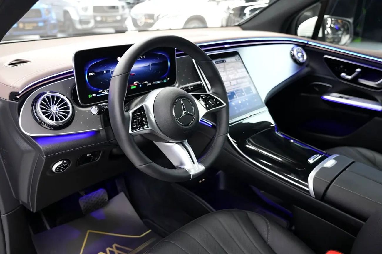 مرسيدس بنز EQE 350+ 350 | GCC 11k km | 5 Years Agency Warranty | 5 Years Service Contract