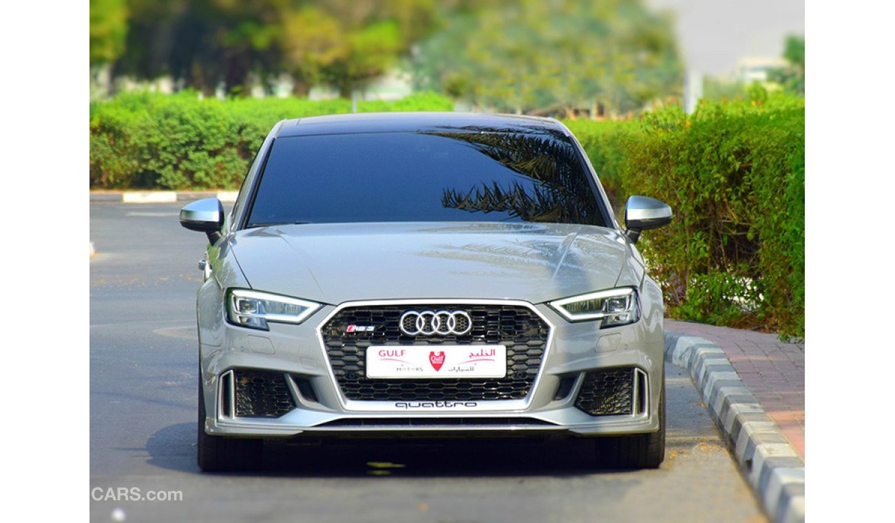Audi RS3 5 YEARS WARRANTY - ZERO DOWN PAYMENT 4015 MONTHLY