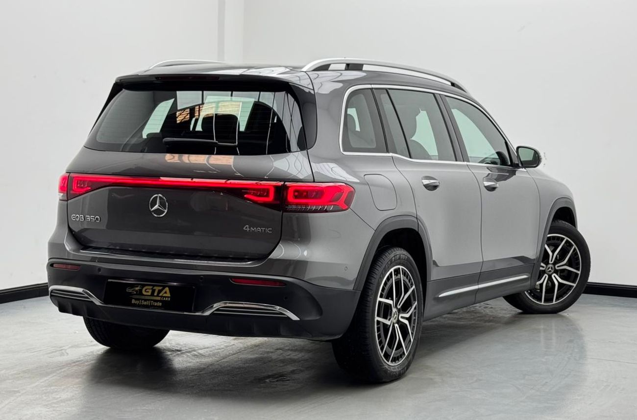 Mercedes-Benz EQB 350 2023 Mercedes-Benz EQB 350 4Matic, 2028 Mercedes Warranty and Service Pack, GCC