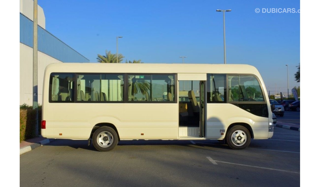 تويوتا كوستر 2019 MODEL BRAND NEW TOYOTA  COASTER HIGH  ROOF 4.2L DIESEL 23 SEAT BUS MANUAL TRANSMISSION