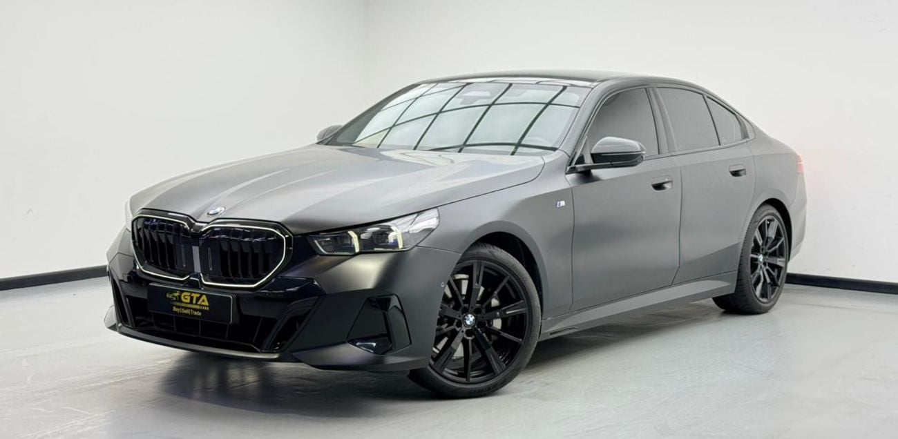 BMW 530i M SPORT 2025 BMW 530i M Sport, BMW Warranty+Service Contract+Full Service History, Full PPF, GCC