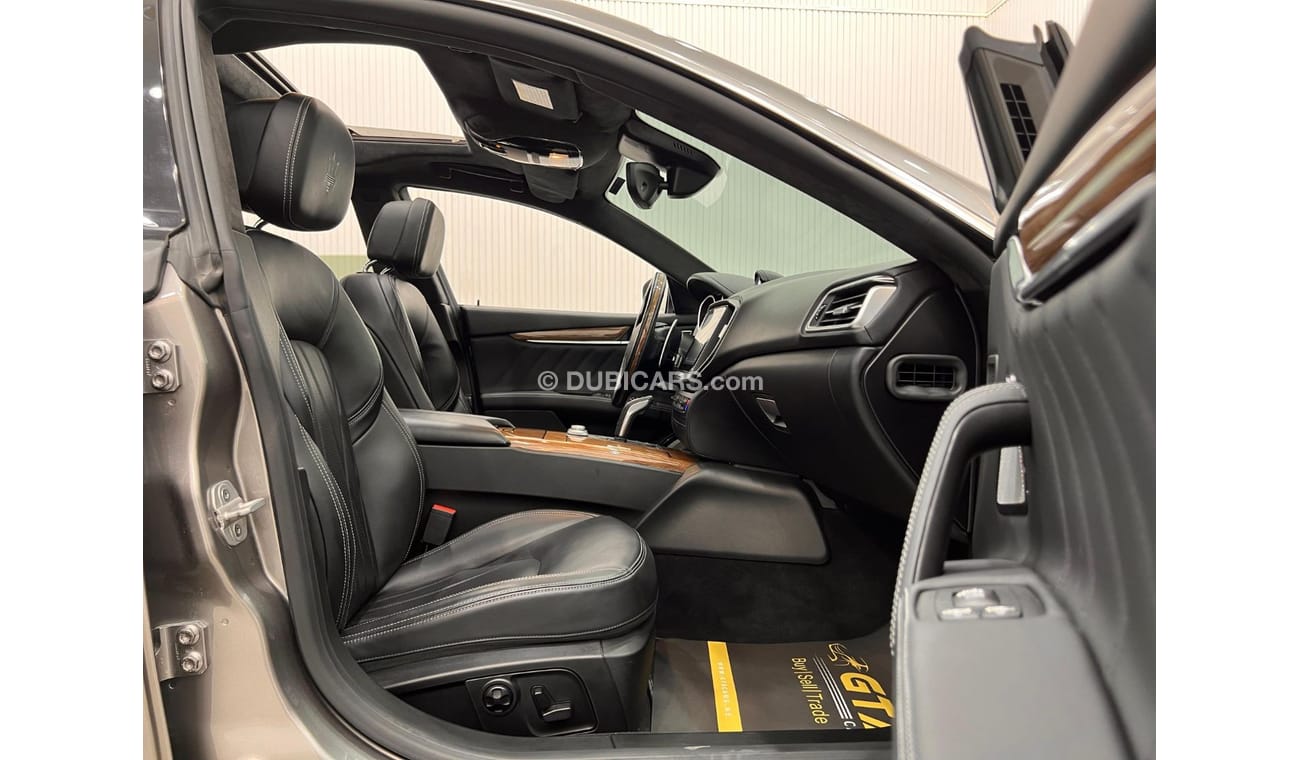 Maserati Ghibli 2019 Maserati Ghibli GranLusso, Warranty, Full Maserati Service History, Excellent Condition, GCC