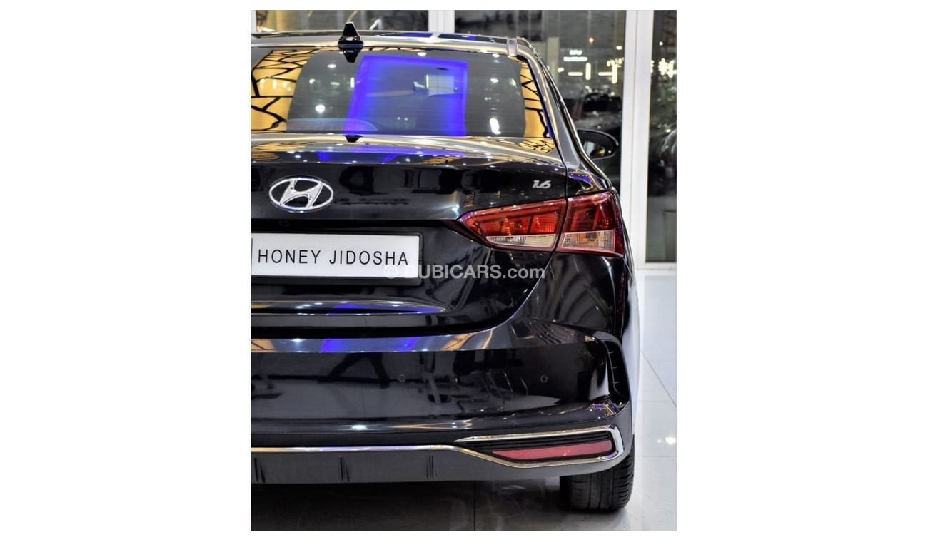 Hyundai Accent EXCELLENT DEAL for our Hyundai Accent 1.6 ( 2022 Model ) in Blue Color GCC Specs