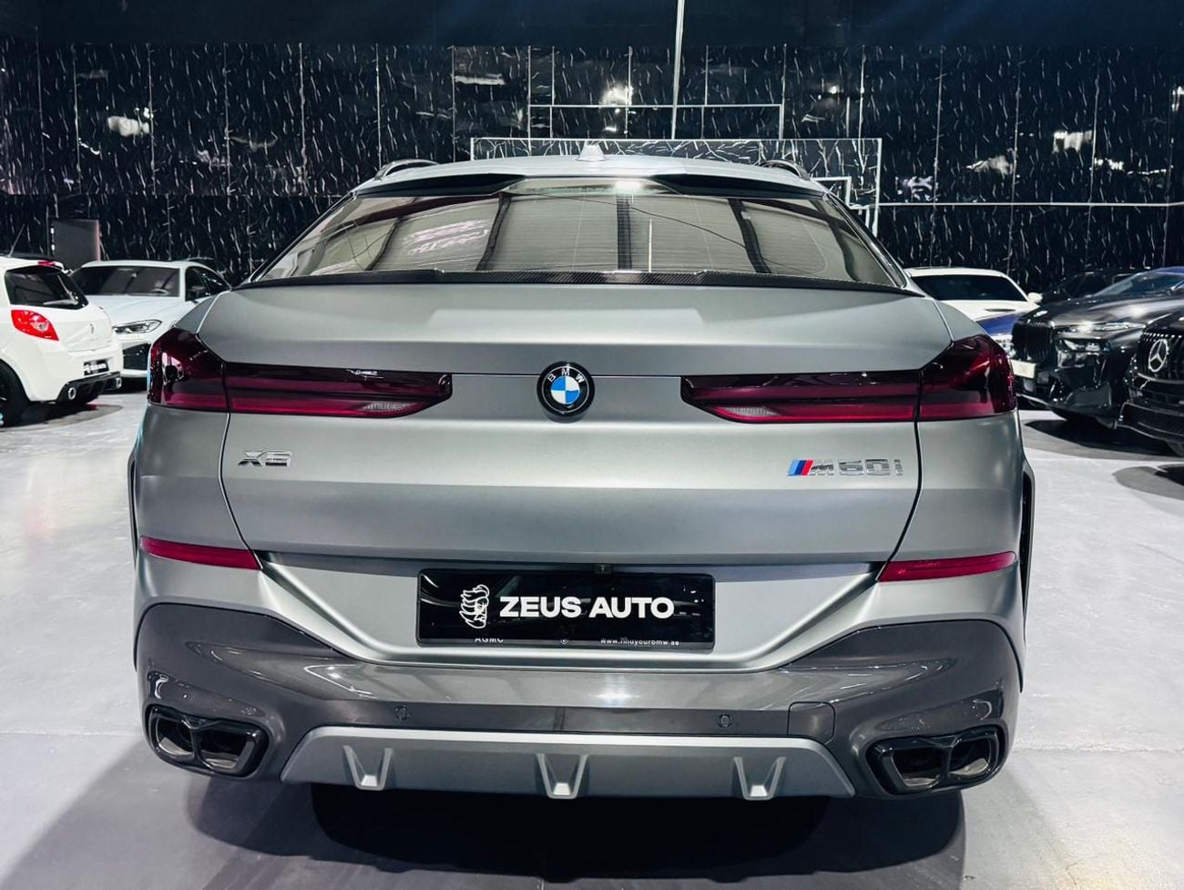 BMW X6 M60i  4.4 L,530hp,GCC,Low Mileage,Excellent,BMW Warranty & Service Till March 2030