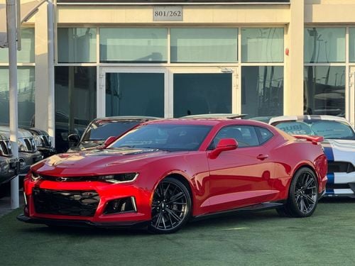 شيفروليه كامارو شيفورليه كامارو 2019 خليجي ZL1  فل ابشن صبغ وكاله تشييكات وكاله بحاله ممتازه