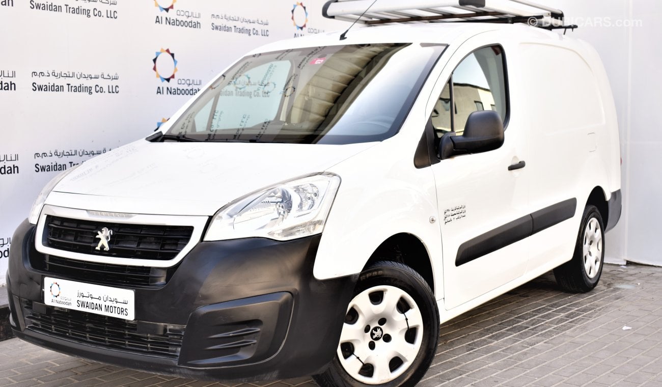 Peugeot Partner Tepee 1.6L MANUAL 2018 GCC SPECS AGENCY WARRANTY UP TO 2023 OR 100000KM