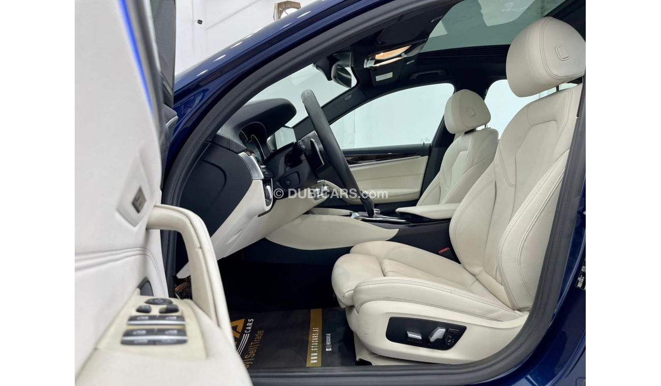 بي أم دبليو 540i 2018 BMW 540i M-Sport, December 2022 BMW Warranty, Full Service History, Full Options, GCC