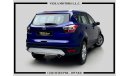 Ford Escape *SEL + ELECTRIC TAIL GATE + ALLOY + LEATHER + NAVI / GCC / 2018 / UNLIMITED KMS WARRANTY / 799 DHS P