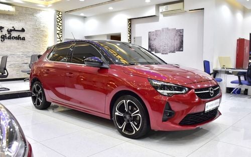 Opel Corsa ELEGANCE EXCELLENT DEAL for our Opel Corsa 1.2L ( 2023 Model ) in Red Color GCC Specs