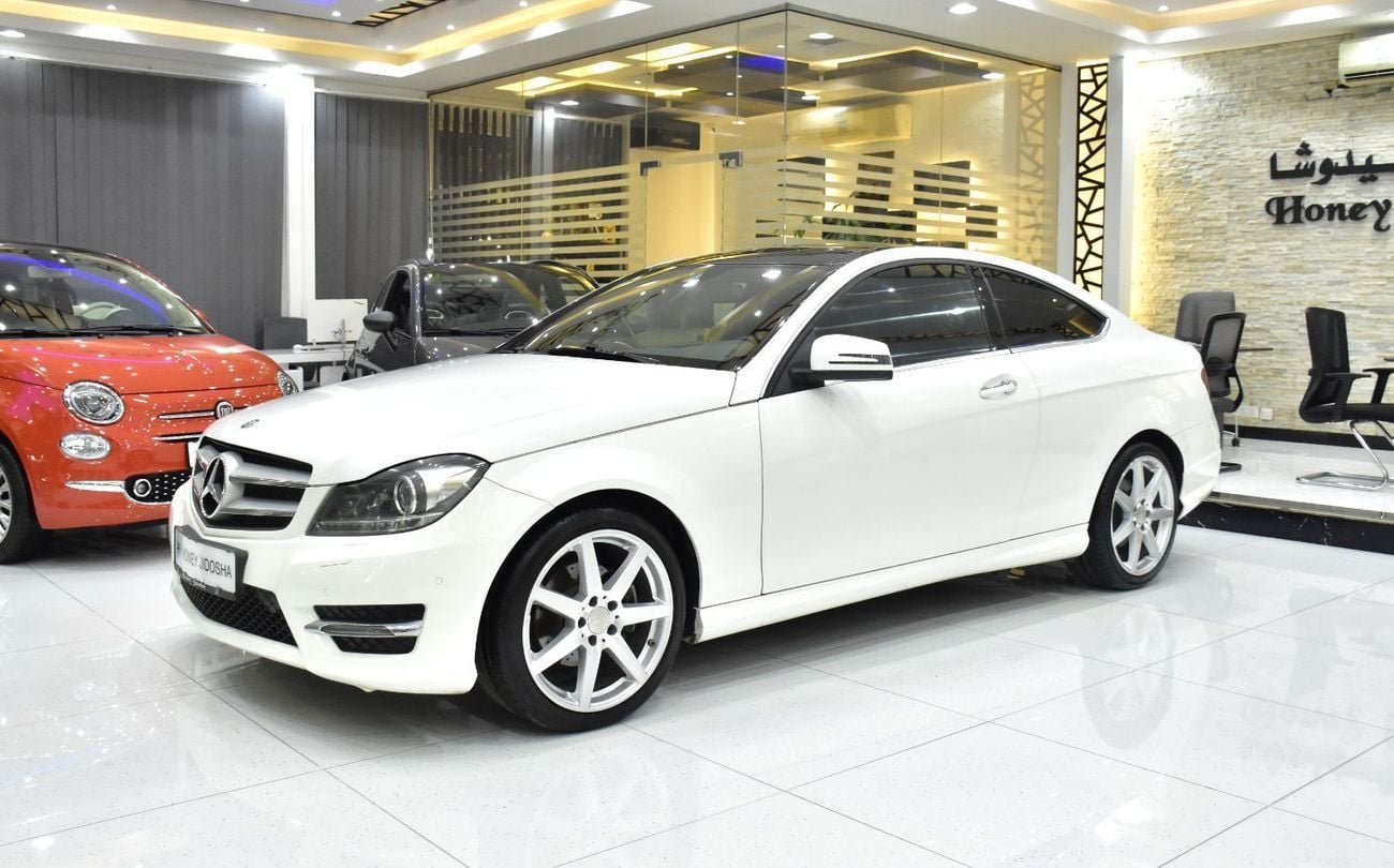 مرسيدس بنز C 250 EXCELLENT DEAL for our Mercedes Benz C250 Coupe ( 2015 Model ) in White Color GCC Specs