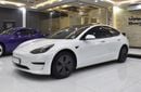 Tesla Model 3 STANDARD RANGE EXCELLENT DEAL for our Tesla Model 3 ( 2022 Model ) in White Color GCC Specs