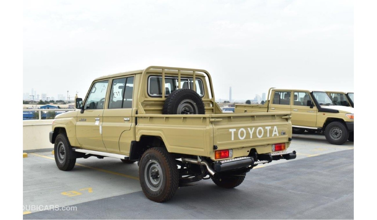 تويوتا لاند كروزر بيك آب 2022  MODEL TOYOTA LAND CRUISER 79 DOUBLE CAB PICKUP V6 4.2L DIESEL 4WD MANUAL TRANSMISSION