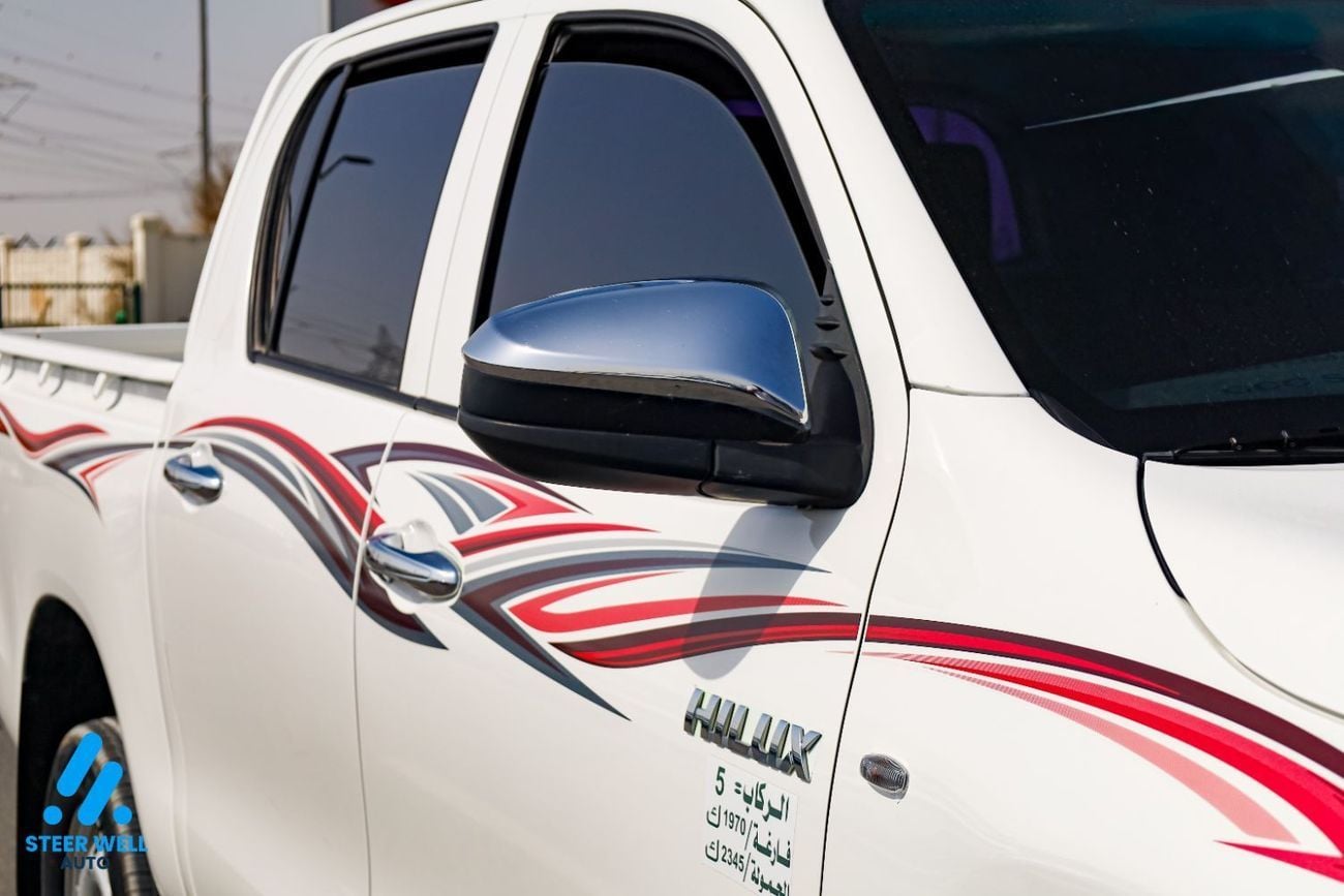 تويوتا هيلوكس GL 2.7L Double Cab Utility AWD 2022 2.7L Petrol Dual Cab Pickup | Automatic | GCC Specs | Best Price