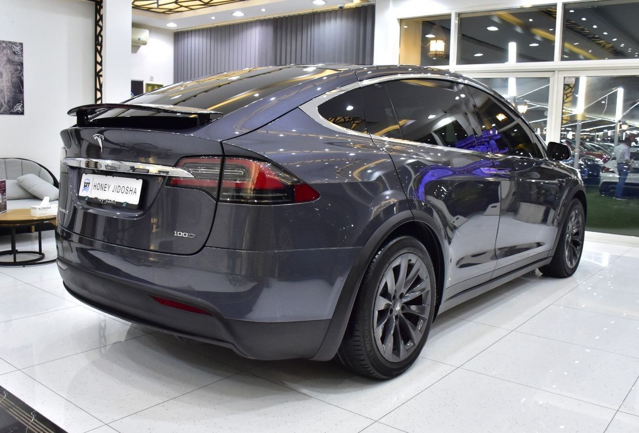 Tesla Model X EXCELLENT DEAL for our Tesla Model X 100D - Long Range ( 2019 Model ) in Grey Color GCC Specs