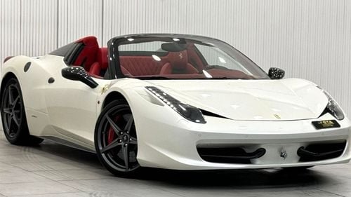 Ferrari 488 2013 Ferrari 458 Spider, Ferrari Agency Full Service History, GCC