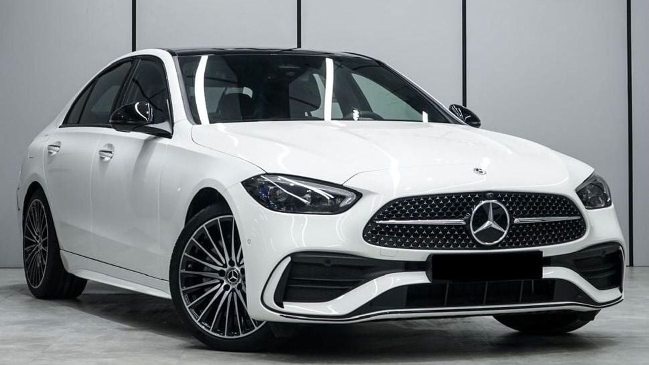 مرسيدس بنز C 200 Premium Plus 1.5L | GCC Specs | 5 Years Dealer Warranty | 0 KM