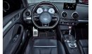 Audi S3 EXCELLENT DEAL for our Audi S3 TFSi ( 2016 Model ) in Black Color GCC Specs