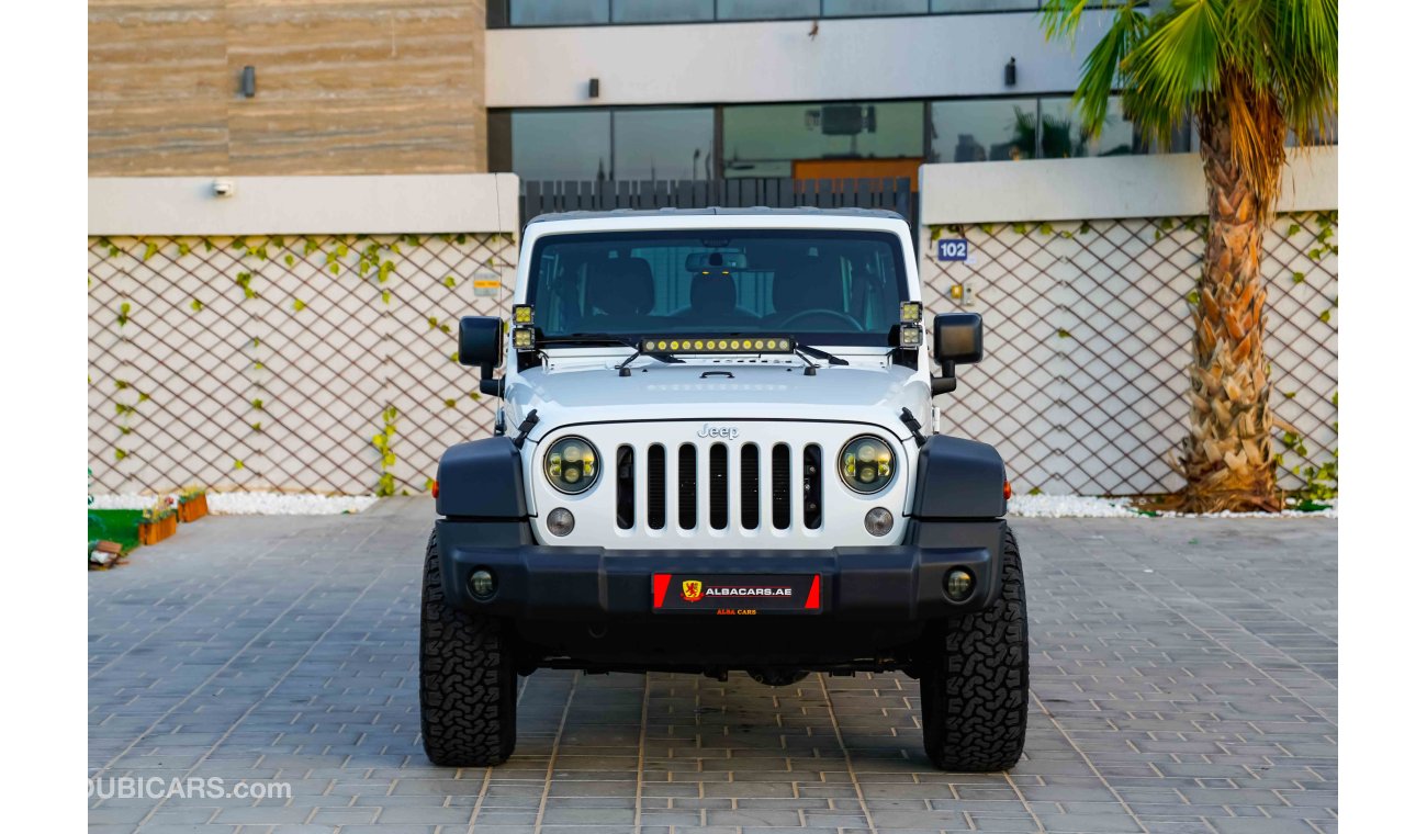 Jeep Wrangler Unlimited  | 2,037 P.M | 0% Downpayment |  Immaculate Condition!