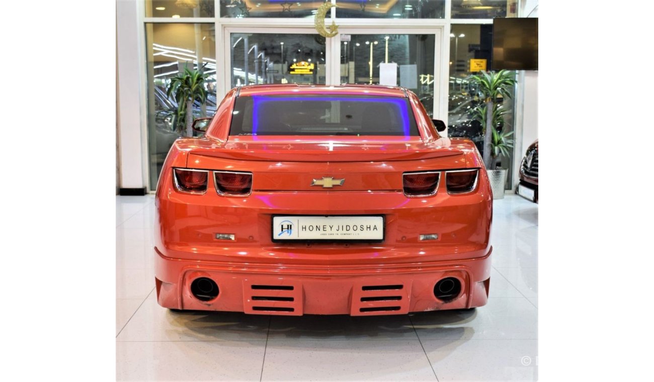 شيفروليه كامارو FULL SERVICE HISTORY! Chevrolet CAMARO 2012 Model!! in Orange Color! GCC Specs