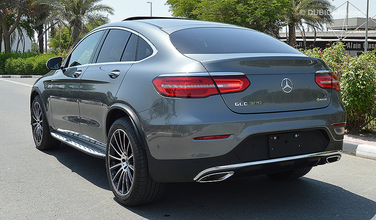 مرسيدس بنز GLC 300 2019 AMG, 4MATIC I4-Turbo GCC, 0km w/ 2 Yrs Unlimited Mileage Warranty from Dealer (RAMADAN OFFER)