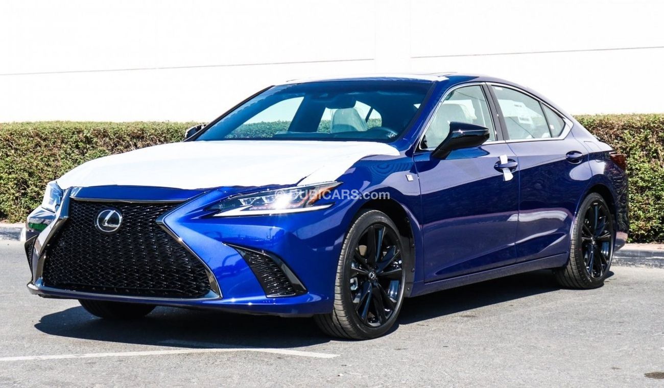 Lexus ES350 2021 F-sport Black Line special edition (Export). Local Registration +10%