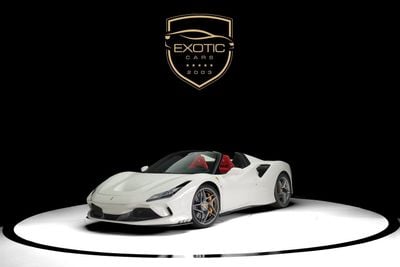 فيراري ف ٨ سبيدر STD (3.9L · 8 Cyl · Automatic · Petrol · Convertible · Rear Wheel Drive · 2 Seats · 2 Door)