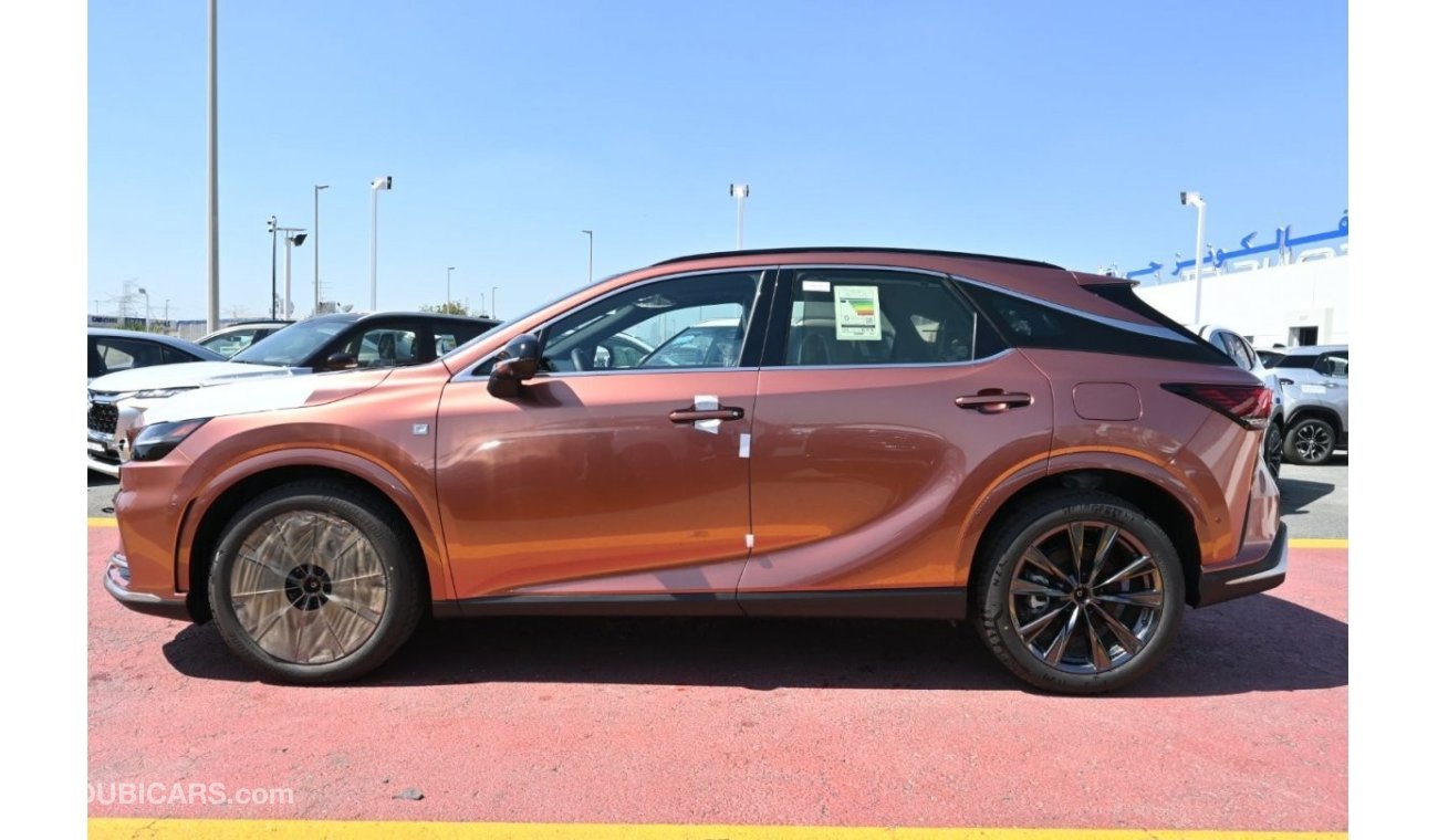 لكزس RX 350 Lexus RX350 F-Sport 2.4L, 4-cylinder, Turbo, AWD , Model 2023, Color Sonic Copper