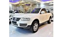 Volkswagen Touareg AMAZING Volkswagen Touareg 2006 Model!! in White Color! GCC Specs