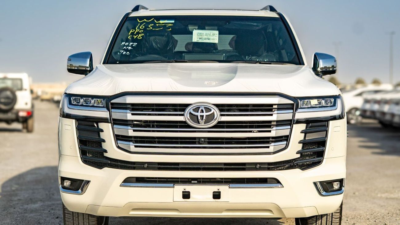 تويوتا لاند كروزر VX-R 3.3L V6 Twin-Turbo Diesel (3346 cc). Four Wheel Drive. 7 Seats. 5 Door