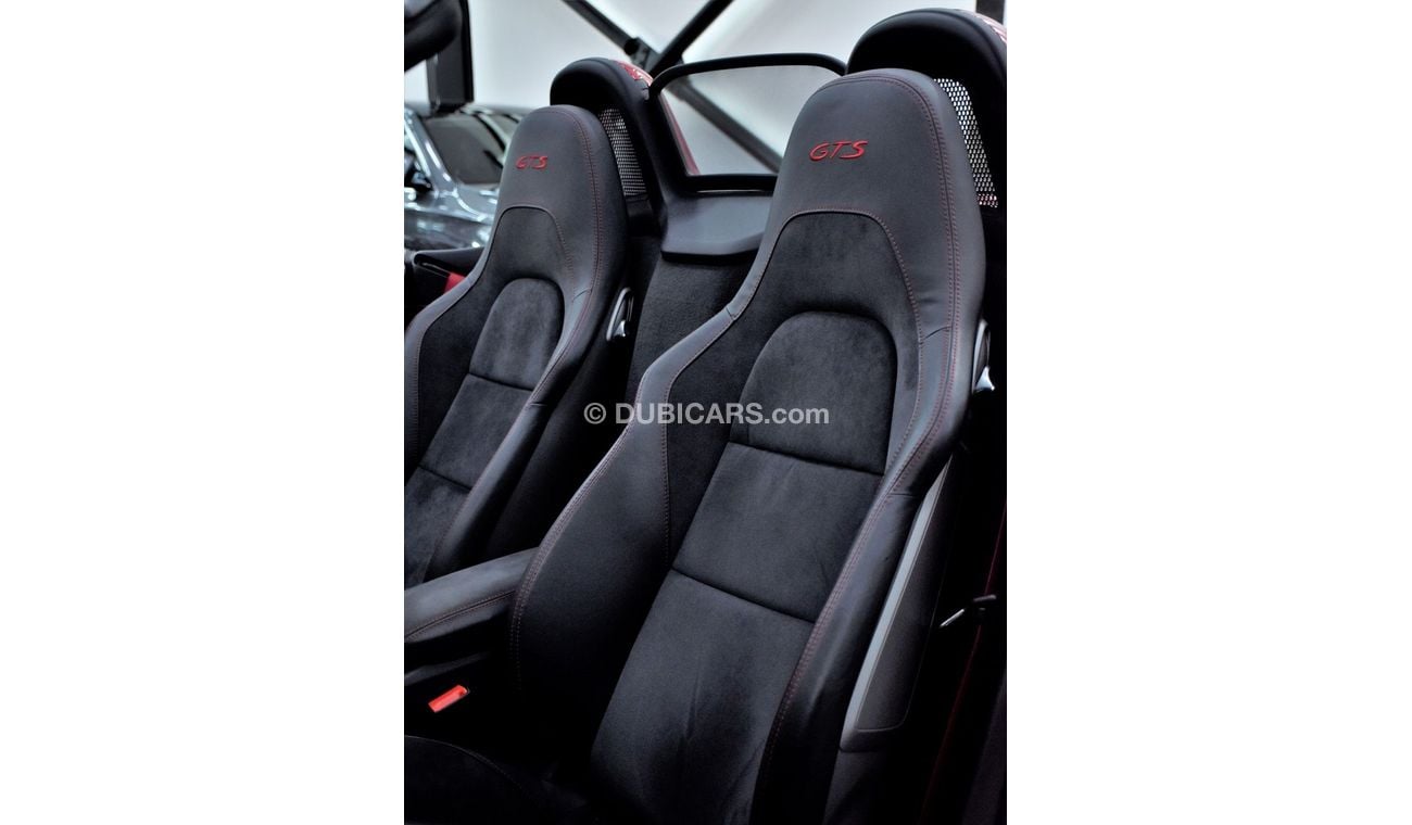 Porsche 718 Boxster EXCELLENT DEAL for our Porsche 718 Boxster GTS ( 2018 Model ) in Red Color GCC Specs