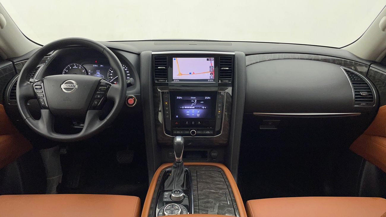 نيسان باترول 2021 SE TITANIUM | AED 2284/Month | 0 DP | 30 Day Return | Warranty | Service History