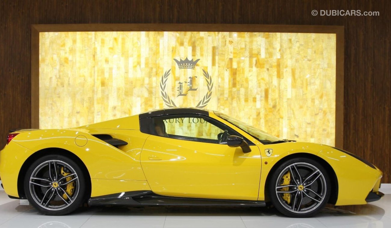 فيراري 488 2017.Ferrari 488 spider ,GCC SPECS,FULL SERVICE HISTORY, CONTRACT SERVICE