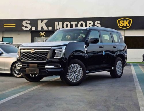 Nissan Patrol NISSAN PATROL SE PLATINUM || FULL OPTION | PETROL AT 3.8L V6 4WD (CODE # NPSEP) PLATINUM BLACK 2026