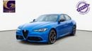 Alfa Romeo Giulia VELOCE 1,992/ Month | | Veloce MCA | | Gargash Warranty and Service