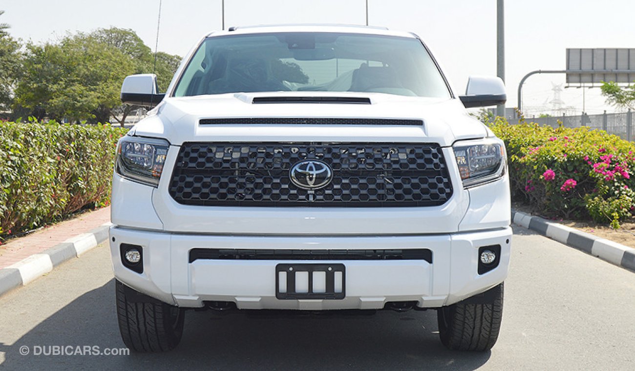 Toyota Tundra Crewmax TRD SPORT with Black Side-Steps, 5.7L, V8, 0km, RAMADAN OFFER!