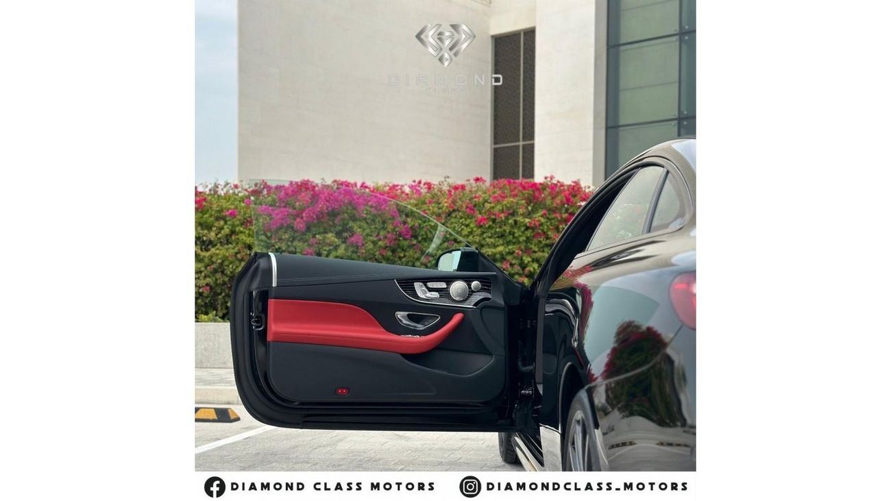 Mercedes-Benz E300 Coupe Mercedes E300 Coupe AMG Head-Up Display  Full Option  Panoramic  GCC  Service Contract  Agency Warra