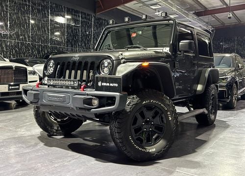 Jeep Wrangler Rubicon 3.6L A/T (5 Seater) 2018 Jeep Wrangler Unlimited Rubicon, Warranty, Excellent Condition, GCC