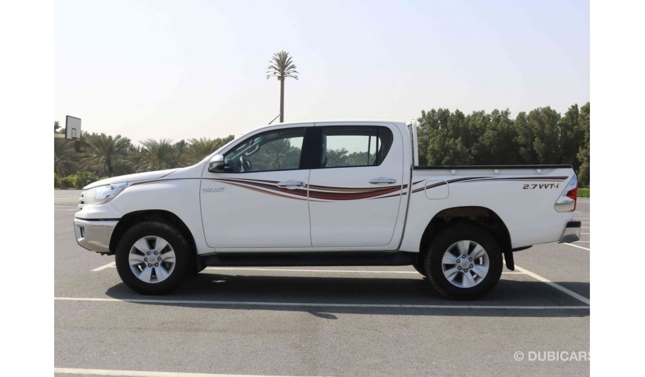 Toyota Hilux 2019 | HILUX 4X4 DOUBLE CABIN MANUAL GEAR - WITH GCC SPECS AND EXCELLENT CONDITION